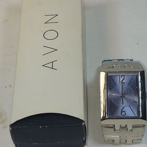 Avon Men's Blue Dial Watch #1120866 *Please Read *